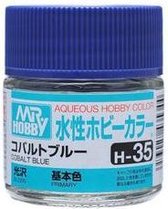 Mrhobby - Aqueous Hob. Col. 10 Ml Cobalt Blue (Mrh-h-035) - modelbouwsets, hobbybouwspeelgoed voor kinderen, modelverf en accessoires