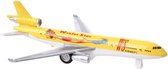 Non-branded Vliegtuig Aero Jet 19,5 Cm Die-cast Geel