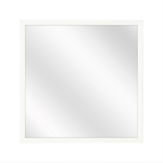 Spiegel Luxe Aluminium - Wit - 20x20 cm bol.com