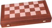 Mahonie combo Schaken - Dammen - Backgammon set - 48x26cm Top Kwaliteit Klasse en Geweldig