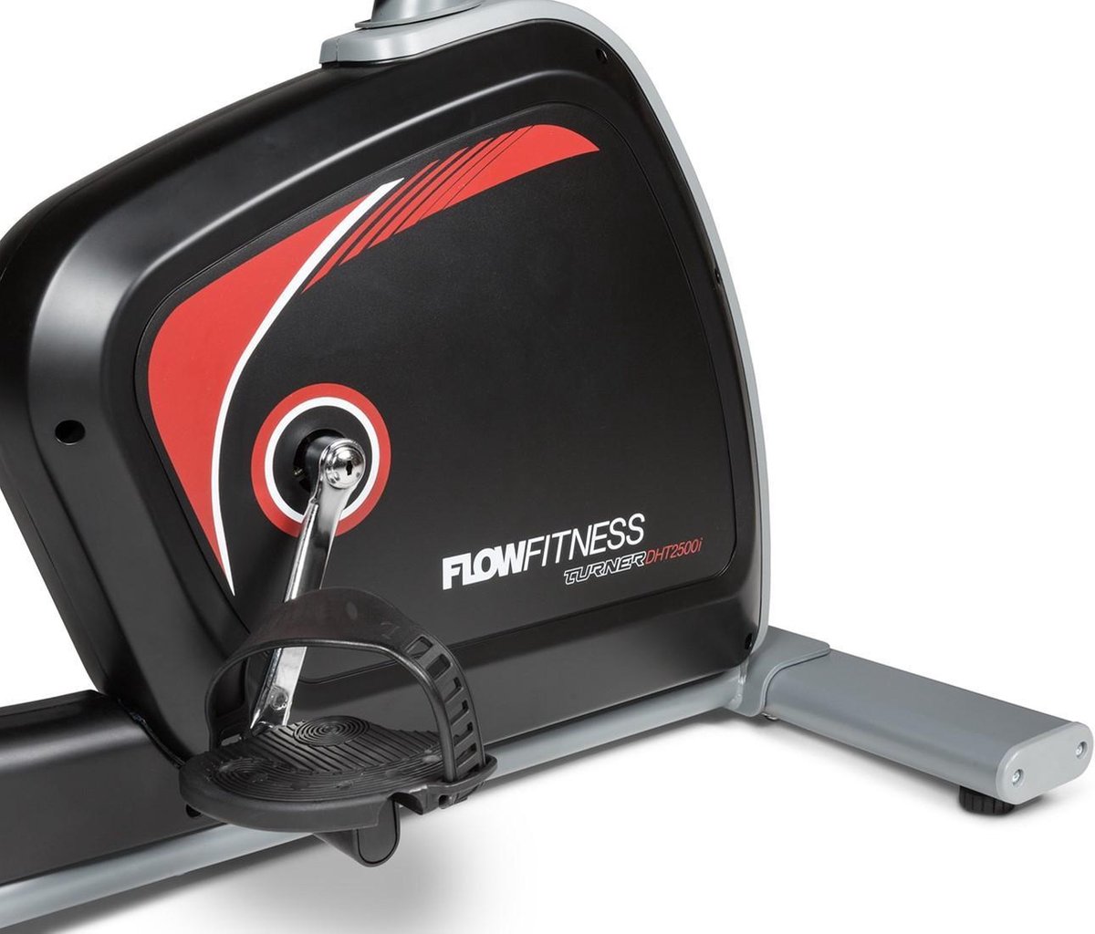 Afbeelding 3 van Flow Fitness Turner DHT2500i Hometrainer - 32 trainingsniveaus - Hartslagfunctie - Fitness Fiets - Hometrainers
