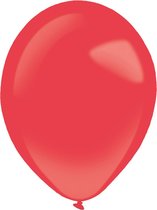 Amscan Ballonnen 35 Cm Latex Rood 50 Stuks