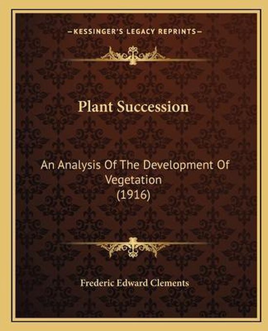 Plant Succession - cover