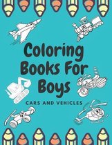 Coloring Books For Boys Cars And Vehicles