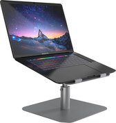Thredo Aluminium Laptop Standaard/Houder - Verstelbaar en Draaibaar - Macbook / Laptop 10-17 Inch