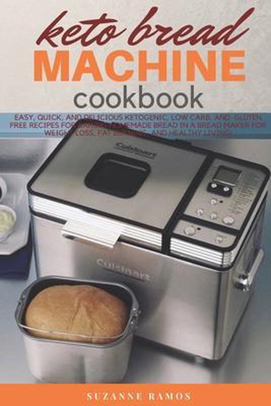 Keto Bread Machine Cookbook - cover