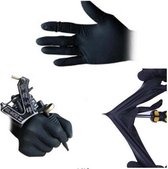 Nitril Handschoenen, Zwart - maat: XL - 100 stuks