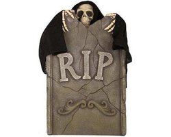 Grafsteen 60 cm met licht , geluid en beweging | Halloween deco