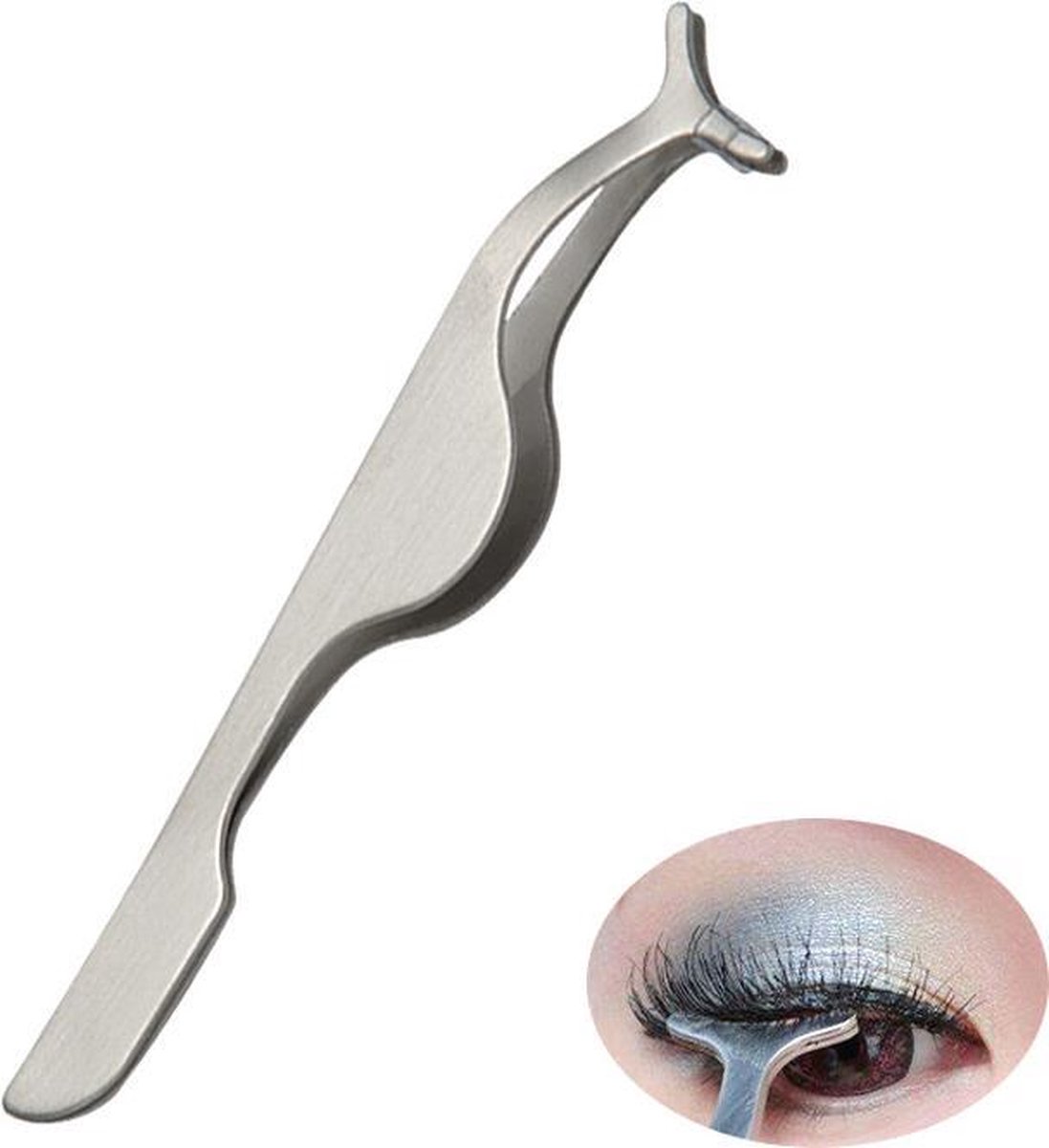 Goedkoopste Wimperpincet - Pincet voor Nepwimpers - Valse Wimpers - Tweezer - Staal