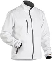 Blaklader Light Softshell Jack - Wit/Grijs - 2XL