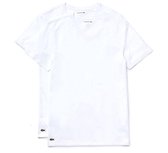 Lacoste Heren 2-pack T-shirt - White - Maat S