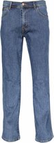 Wrangler Texas Str Heren Regular Fit Jeans Blauw - Maat W40 X L30