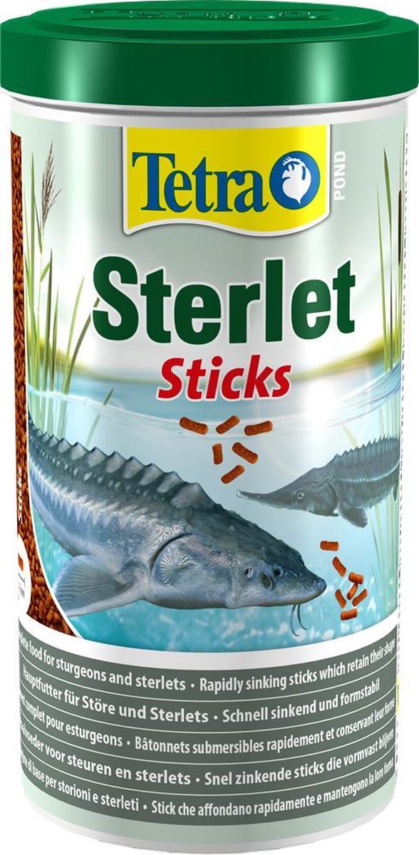 Tetra Pond Sterlet Steurvoer sticks - 1 Liter