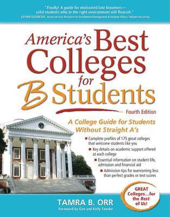 America's Best Colleges for B Students - cover
