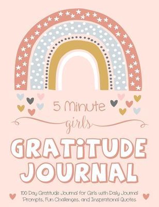 5 Minute Girls Gratitude Journal - cover