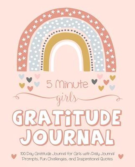 5 Minute Girls Gratitude Journal - cover