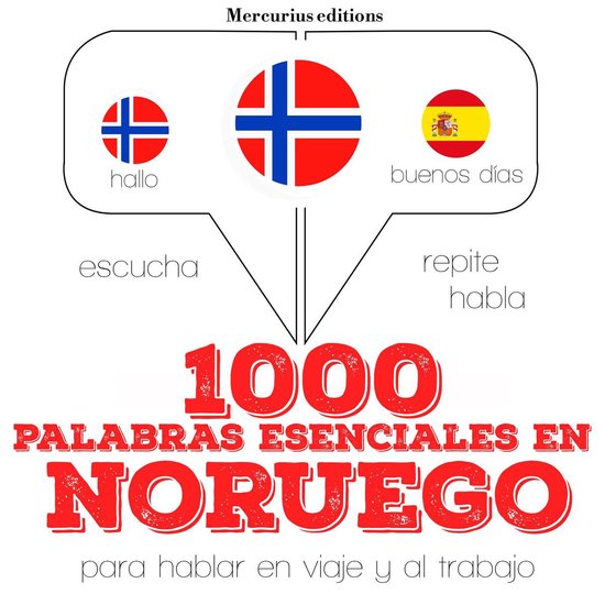 1000 palabras esenciales en noruego - cover