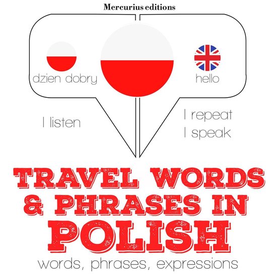 Travel words and phrases in Polish - cover