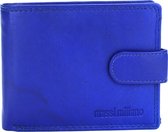Massi Miliano  Portemonnee Heren Leer - Royal-blauw -  (PHXW-304-5) -