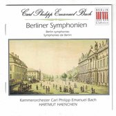 Carl Philipp Emanuel Bach: Berliner Symphonien  -  H. Haenchen