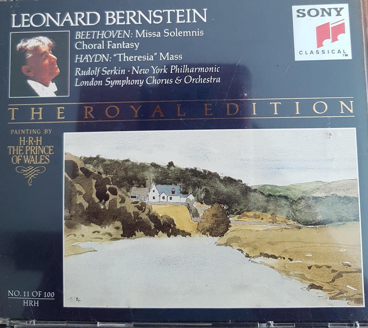 Beethoven - Missa Solemnis & Hayden- "Theresia"" Mass - Bernstein (2 CD)