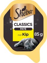 Sheba Classic Paté Katten Natvoer - Kip - 22 x 85g
