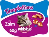 5 stuks Whiskas temptations zalm