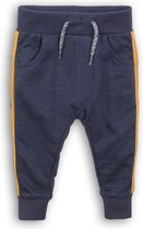 Dirkje - Baby jogging trousers - Navy melee + ochre - Mannen - Maat 74