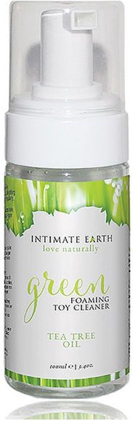 Intimate Earth - Groene Thee Toycleaner Schuim 100 ml