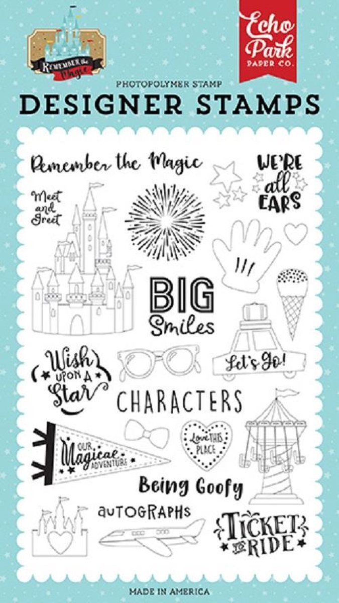 Echo Park Big Smiles Clear Stamps (REM208044)