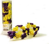 Lux Blox - Fidget Flexers - Purple & Yellow Klik Bouwblokken - Build & Play