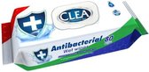 Clea antibacterial Wet Wipes - Natte antibacteriële doekjes - desinfectie - hygiënische allesreiniger doekjes - 80 doekjes in 1 pak
