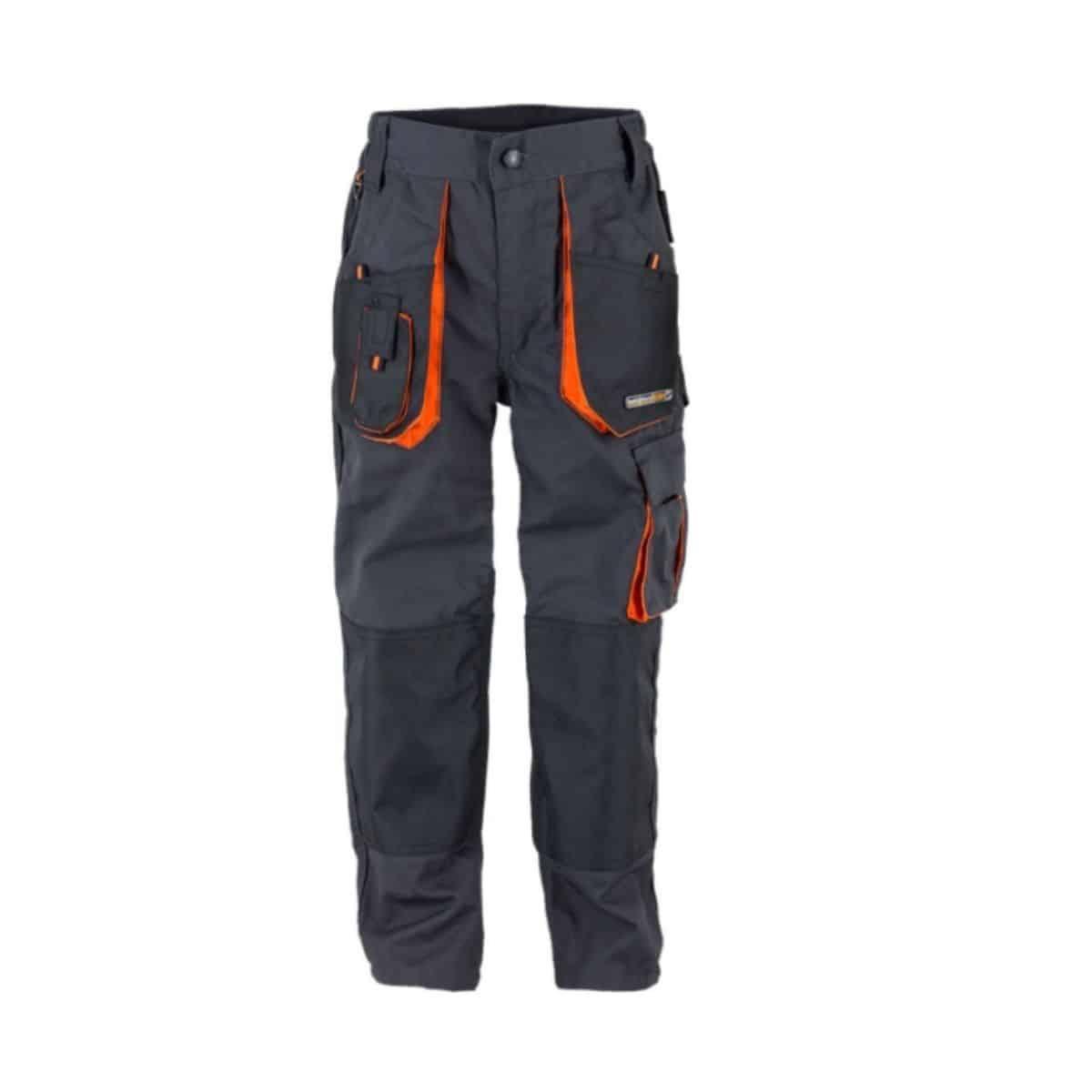 Terratrend Werkbroek 3230 Grijs/Oranje - grijs - 54