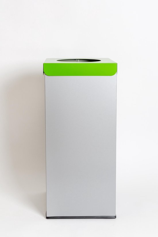 Easybin Eco flex 50 Liter vierkante afvalemmer Groen