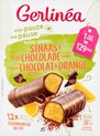 Gerlinea Mijn Pauze Maaltijdrepen - Sinaas & Pure Chocolade - 12 stuks