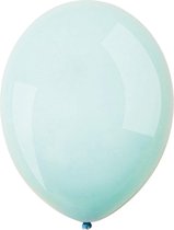 Amscan Ballonnen Macaron 13 Cm Latex Blauw 100 Stuks