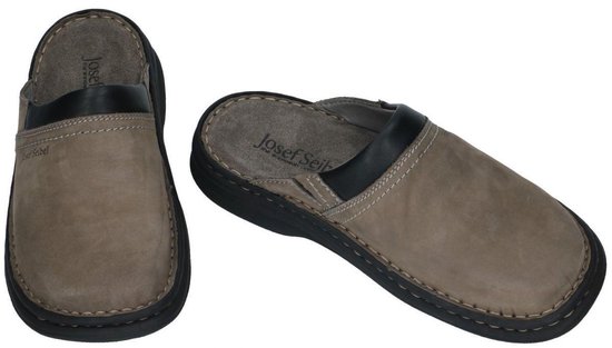 Josef Seibel - Homme - taupe - chaussons / chaussons - taille 41 | bol.com