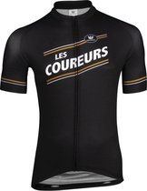 Vermarc Sports Fietsshirt Vermarc Les Coureurs Spl Aero Trui Km Lr - Maat: XXL, Kleur: Zwart