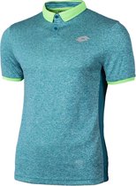 Lotto Dragon Tech II Polo - Deep Dry Tech sportpolo - Tennispolo - Heren - Maat L - Groen