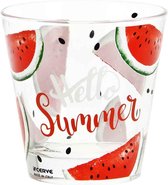 Cerve Hello Summer waterglas - 25 cl - Set-3