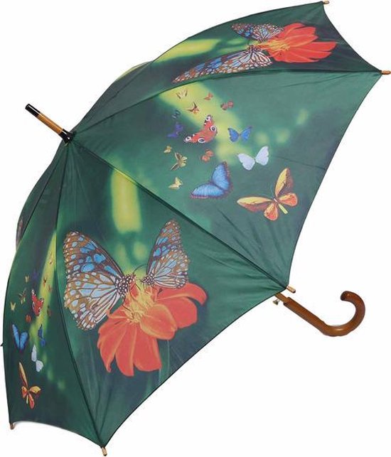 Vlinders paraplu 100 cm