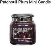 Village Candle - Patchouli Plum - Mini Candle - 25 Branduren
