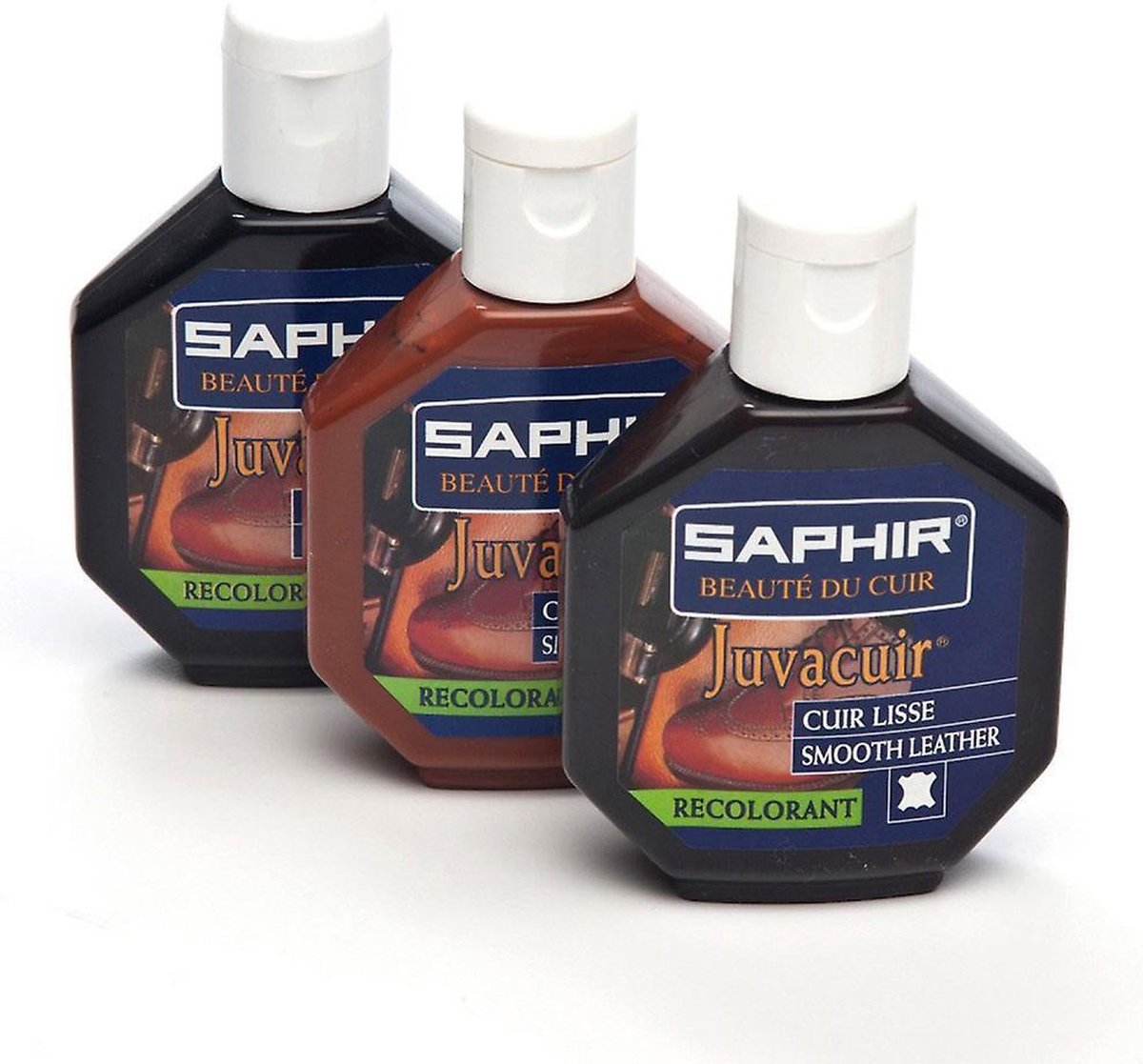 Saphir Juvacuir - recolorant Cuir Lisse - zacht leer kleur verbeteraar