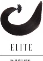 Elite Hairextensions - 100% Remy Hair - Kleur 1B - Zwart