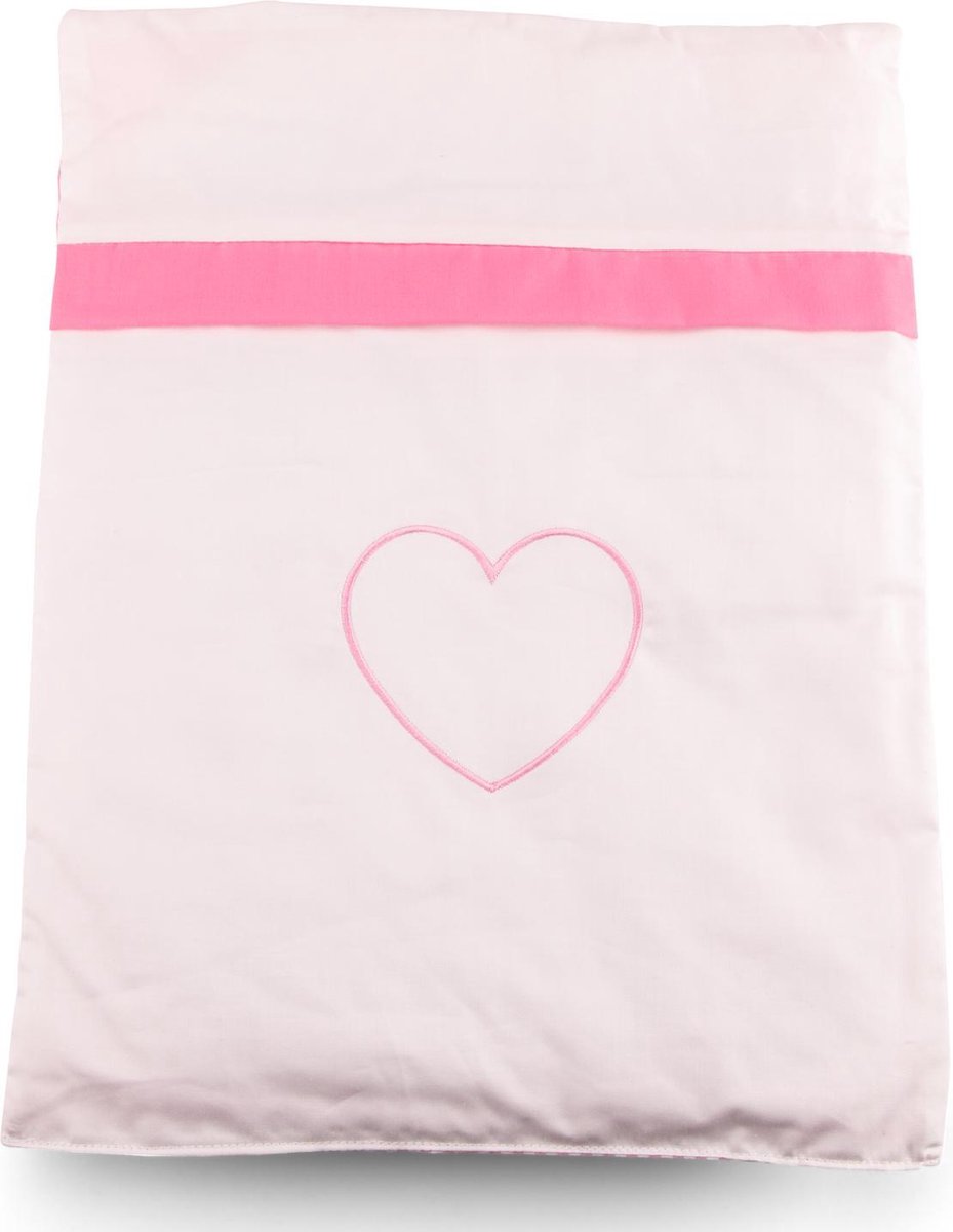 Woet® Poppendekentje - Poppen Beddengoed - Roze Geruit Dekentje voor Poppenbed of Poppenwagen - Rollenspel Poppenaccessoire - Vanaf 1 Jaar — afbeelding 2