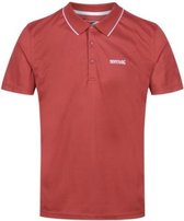 Regatta Poloshirt Maverick V Active Heren Polyester Rood Maat M