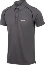 Regatta Poloshirt Kalter Heren Wol/polyester Donkergrijs Maat 3xl