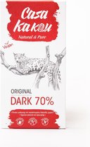 Casa Kakau vegan chocolade puur 70% glutenvrij palmolievrij sojavrij GMO vrij