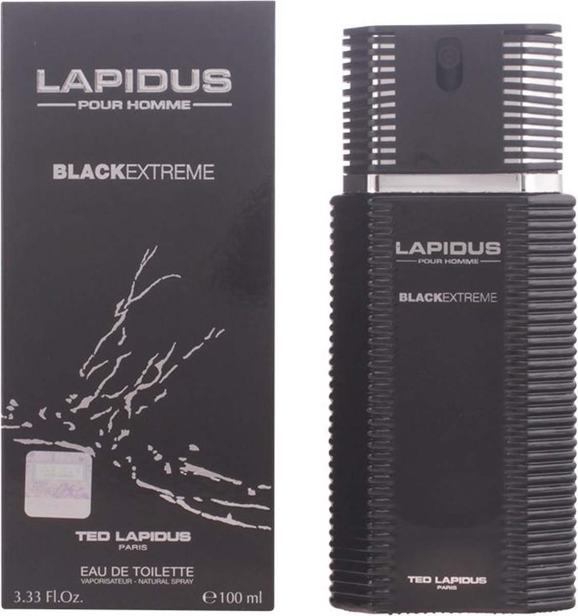 Goedkoopste Ted Lapidus Pour Homme Black Extreme - 100 ml - Eau de toilette