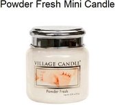 Village Candle - Powder Fresh - Mini Candle - 25 Branduren